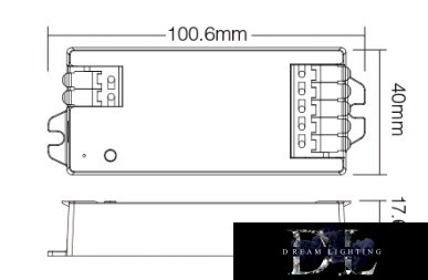 MIBOXER 2w1 RF 2,4G SIMA/CCT Kontroler taśmy LED DC: 12-24 V Maks.: 12 A zigbee tuya