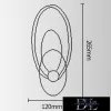 UNIVERSO Kinkiet LED 9 W 450 lm 4000 K IP20 120 × 265 mm biały