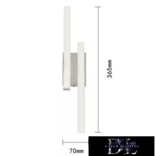 UNIVERSO Kinkiet LED 10 W 800 lm 4000 K IP20 365×70 mm biały