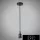 Lampa wisząca UNIVERSO z metalowym gniazdem 1xE27 maks. 240 V 60 W 2 metry czarna