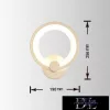 UNIVERSO Kinkiet LED 9 W 450 lm 3000 K IP20 190 × 256 mm biały