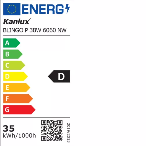 KANLUX BLINGO P38W 6060NW 4000k 4600lm lampa z ramką podkreślającą