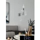UNIVERSO Kinkiet 1-ramienny 1xE14 maks. 40 W D25x36 cm chrom