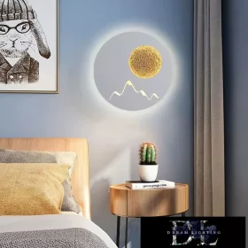   Lampa ścienna UNIVERSO LED 16 W 800 lm CCT IP20 ∅230x40 mm biała