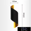 UNIVERSO Kinkiet 2xG9 Max.60w IP20 30x100mm czarny