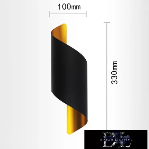 UNIVERSO Kinkiet 2xG9 Max.60w IP20 30x100mm czarny