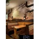 UNIVERSO Kinkiet 1xE27 IP20 350x190x370mm czarny