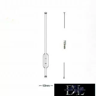 Kinkiet UNIVERSO LED 12 W 960 lm 4000 K IP20 765 × 60 mm biały