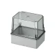 EC440 SKRZYNKA POŁĄCZENIOWA 150Х110X140MM TRANSZP. POKRYWA, IP56