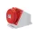 EC690 GNIAZDO STAŁE 32 A IP67 3P+N+E 346–415 V