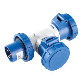 EC690 ADAPTER 1 WTYCZKA/2 GNIAZDA 3P+E 16A IP67