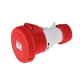 EC690 GNIAZDO PROSTE 63 A IP67 3P+N+E 346–415 V