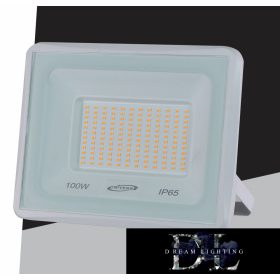   Reflektor LED UNIVERSO 100 W 9000 lm 3000 K IP65 biały 212 x 246 x 36 mm