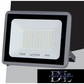   Reflektor LED UNIVERSO 100 W 9000 lm 3000 K IP65 szary 212 x 246 x 36 mm