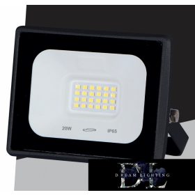  Reflektor LED UNIVERSO 20 W 1800 lm 6500 K IP65 czarny 101 x 110 x 22 mm