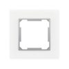 ELDLUX ELDIRA pojedyncza ramka szklana biała