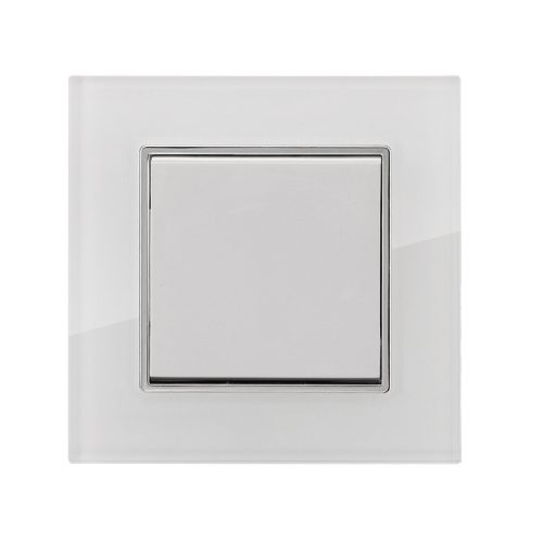 ELDLUX ELDIRA pojedyncza ramka szklana biała