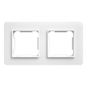 ELDLUX ELDBRIDGE podwójna rama szklana, biała