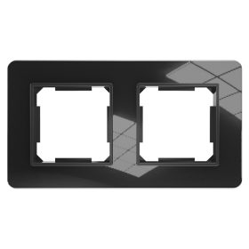 ELDLUX ELDBRIDGE rama z podwójnym szkłem, czarna