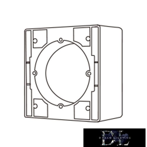 ELDLUX ELDGROUND ramka podkreślająca, czarna