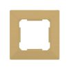 ELDLUX ELDGROUND pojedyncza rama z tworzywa sztucznego, złota