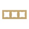 ELDLUX ELDGROUND potrójna rama z tworzywa sztucznego, złota