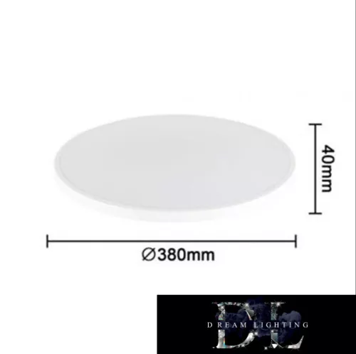 Lampa sufitowa UNIVERSO 18 W 1440 lm CCT D300 x 40 mm IP44 biała