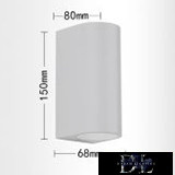 Kinkiet UNIVERSO 2×GU10 IP65 68×80×150 mm biały