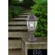 UNIVERSO Lampa ogrodowa zewnętrzna 1xE27 maks. 60 W IP55 szara D175x480 mm