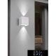 Lampa ścienna UNIVERSO LED 12 W 1000 lm 6500 K IP55 100 × 100 × 100 mm biała