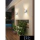 Lampa ścienna UNIVERSO LED 12 W 1000 lm 3000 K IP55 100 × 100 × 100 mm szara