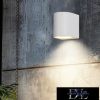 Lampa ścienna UNIVERSO 1×GU10 IP65 68×80×80 mm biała