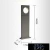 Lampa ogrodowa UNIVERSO LED 12 W 600 lm 6500 K IP65 170 × 70 × 500 mm szara
