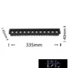 UNIVERSO wpuszczana lampa punktowa 24 W 2200 lm 3000 K 34° IP20 335 mm czarna