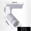 UNIVERSO Jednofazowa lampa szynowa 30 W 2700 lm 6500 K Ra≥90 30° biała