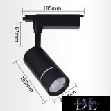 UNIVERSO Jednofazowa lampa szynowa 30 W 2700 lm 3000 K Ra≥90 30° czarna