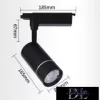UNIVERSO Jednofazowa lampa szynowa 30 W 2700 lm 4000 K Ra≥90 30° czarna