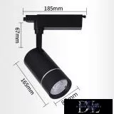 UNIVERSO Jednofazowa lampa szynowa 30 W 2700 lm 4000 K Ra≥90 30° czarna