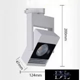 UNIVERSO Jednofazowa lampa szynowa 30 W 2700 lm 6500 K Ra≥90 24° biała