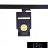 UNIVERSO Jednofazowa lampa szynowa 30 W 2700 lm 6500 K Ra≥90 24° czarna