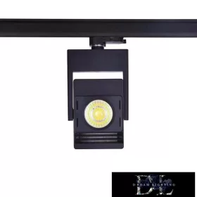   UNIVERSO Jednofazowa lampa szynowa 30 W 2700 lm 6500 K Ra≥90 24° czarna