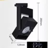 UNIVERSO Jednofazowa lampa szynowa 30 W 2700 lm 6500 K Ra≥90 24° czarna