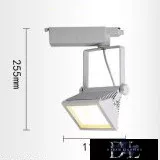 UNIVERSO Jednofazowa lampa szynowa 30 W 2700 lm 3000 K Ra≥90 90° biała