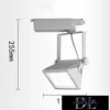 UNIVERSO Jednofazowa lampa szynowa 30 W 2700 lm 6500 K Ra≥90 90° biała