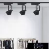 UNIVERSO Jednofazowa lampa szynowa 30 W 2700 lm 6500 K Ra≥90 90° czarna