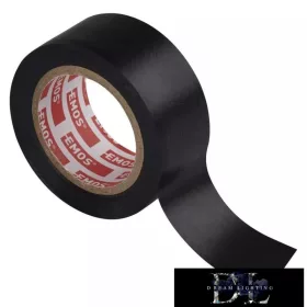 EMOS TAŚMA PVC 25/10 CZARNA