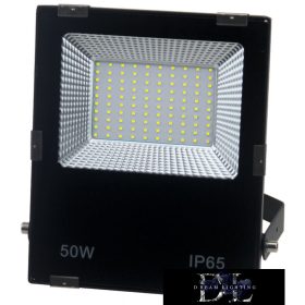 Reflektor LED UNO 50 W 6500 K IP65 czarny