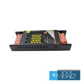   UNIVERSO Smukły zasilacz w metalowej obudowie 12 V 100 W 8,33 A IP20 140 x 50 x 24,5 mm 