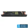 UNIVERSO Smukły zasilacz w metalowej obudowie 12 V 300 W 25 A IP20 280 x 50 x 29 mm 