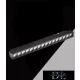 UNIVERSO Magnetyczny reflektor punktowy montowany na szynie DC:48V 18W 1620LM 4000K RA90 IP20 300x45x24mm Czarny